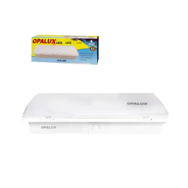 LUZ DE EMERGENCIA OPALUX 4.4W 180 MIN 50 LEDS 400LM EXTERIOR E INTERIOR IP65