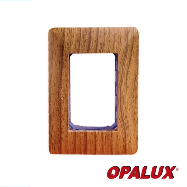 PLACA TRIPLE C/SOPORTE MADERA "OPALUX" MASTER 200