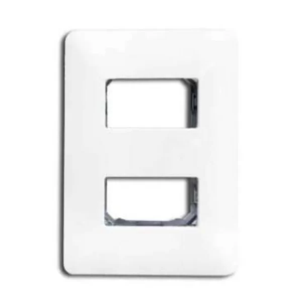 PLACA DOBLE BLANCO "OPALUX" MASTER 200