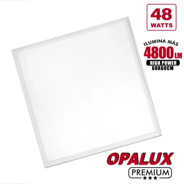 PANEL LED 60X60 48W OPALUX 4800LM 6700-7000K