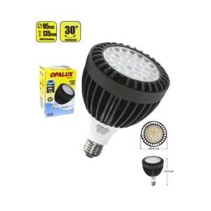 FOCO LED PAR 30 E27 45W OPALUX 4500LM 6500K 30000HRS LUZ BLANCA 220V