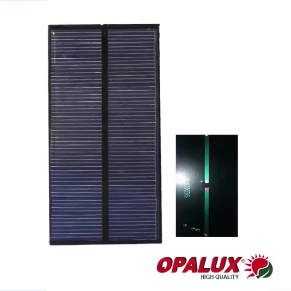 PANEL SOLAR DE 7.5V 110 X 55 -1 MM