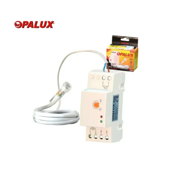 Sensor fotocelda tipo llave de luz riel para encender automáticamente cuando llega la noche o cuando oscurece, sensor con cable extensible