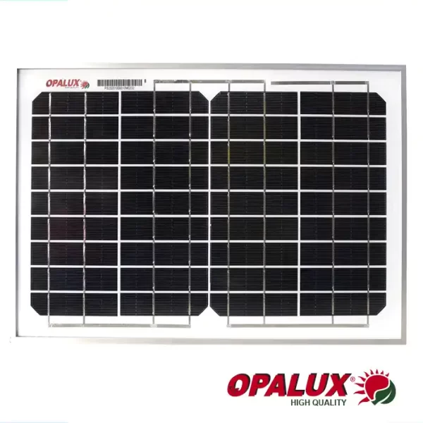 PANEL SOLAR 10W 35X24.5X1.7CMS "OPALUX" CJX5