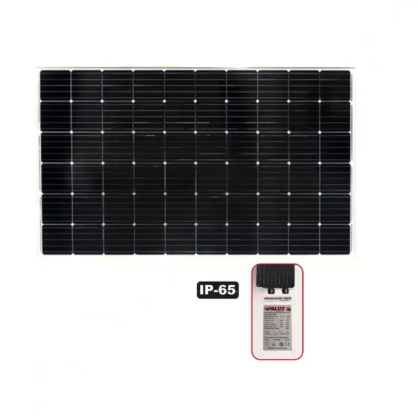 Panel Solar 290W 24v Monocristalino IP-65 “Opalux” 100% Real Fabrica VMP 32v IMP 9.06AMP  especial para cielos nublados o soleados