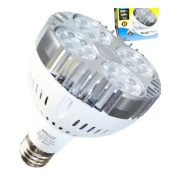 FOCO PAR30 40W "OPALUX" LUZ BLANCA 6500K E27 3800LM 220V