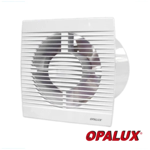 EXTRACTOR DE AIRE 8" 28W "OPALUX" 220-240V 50-60HZ, 370M3/H 39DB CARCASA ABS (CJX6) CONEXIÓN CIELO RAZO