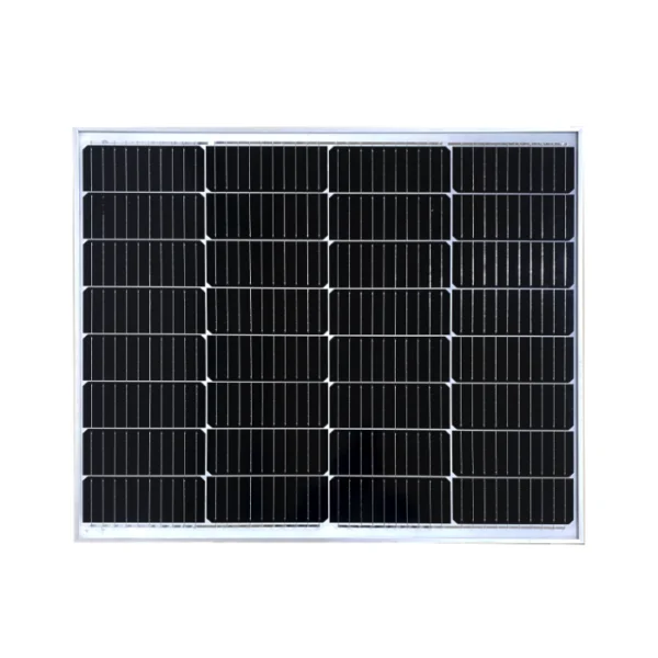 PANEL SOLAR 100W MONOCRISTALINO "OPALUX" 68 X 76 CM