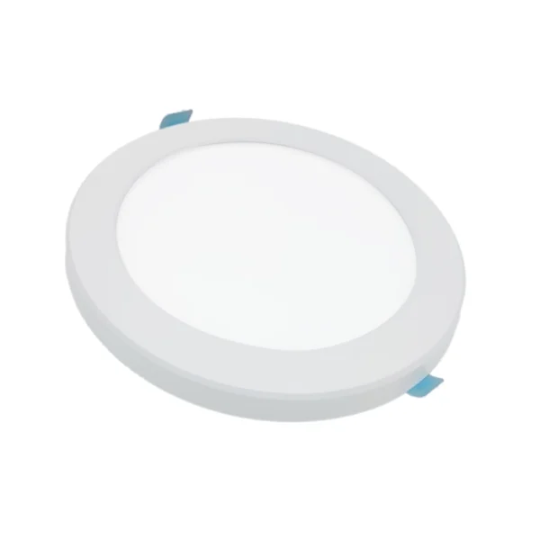 PANEL DUAL PARA ADOSAR Y EMPOTRAR 18W "OPALUX" 8000K CON RADAR SENSOR, 1620LM, 120°, DIAMETRO 22CM, ANCHO 1.8 / FP 0.65