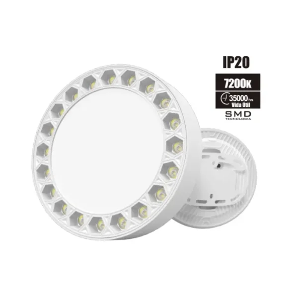 PLAFON PANAL DUAL "OPALUX" 24W  7200K 1920LM 2 EN 1 EMPOTRABLE MASTER X 30