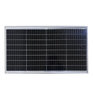 PANEL SOLAR 60W MONOCRISTALINO "OPALUX" 76 X 43 CM