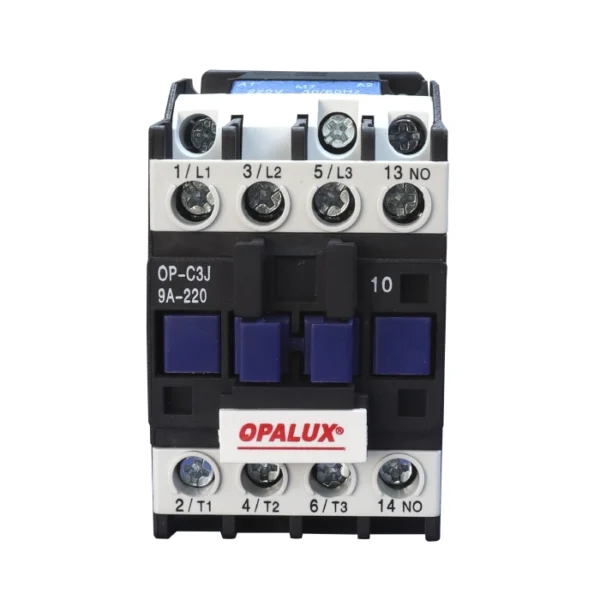 CONTACTOR AC 3 POLOS 9 AMPERIOS 220V