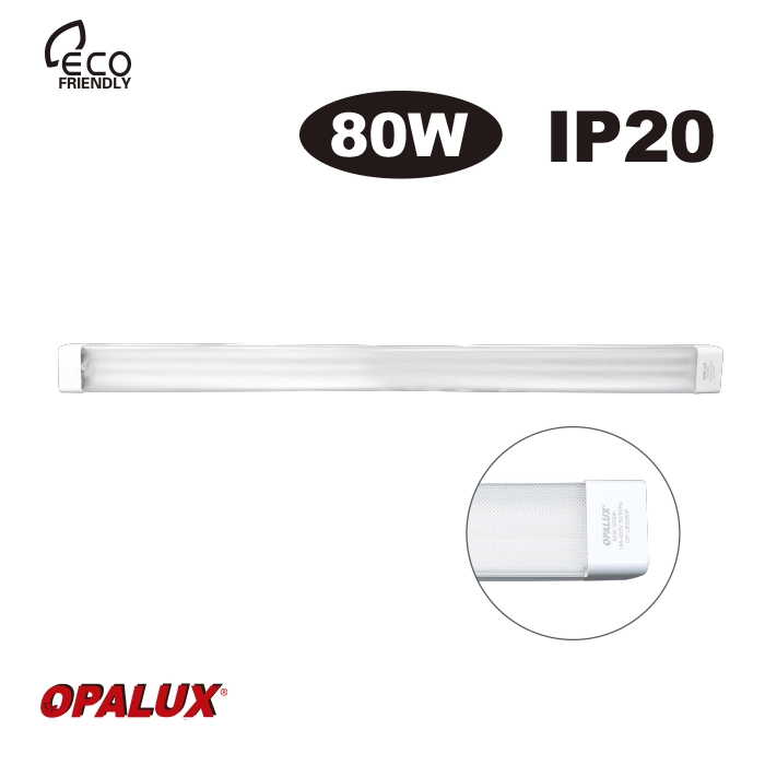 FIXTURE SLIM LED PAVONADO 80W 3000K "OPALUX"