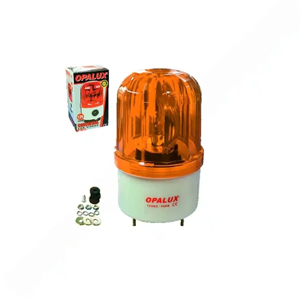 Circulina 220v  con sirena 115b 40W color naranja para tornillar