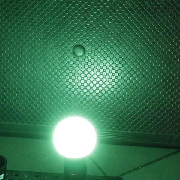 FOCO LED “OPALUX” LUZ VERDE 7W, E27, 100-240VAC 50/60HZ CJX100 - Imagen 2