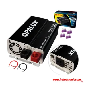 INVERSOR DE VOLTAJE DE ONDA MODIFICADA 1000W 12V "OPALUX"