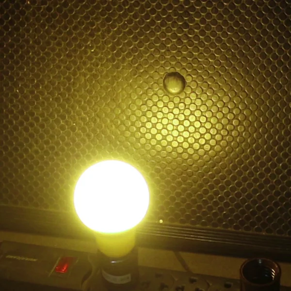 FOCO LED "OPALUX" LUZ AMARILLO 7W, E27, 100-240VAC 50/60HZ CJX100 - Imagen 2