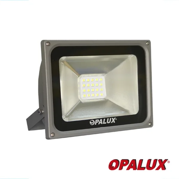 REFLECTOR LED "OPALUX" 30W 220VAC 20 LED SMD LUZ  BLANCA