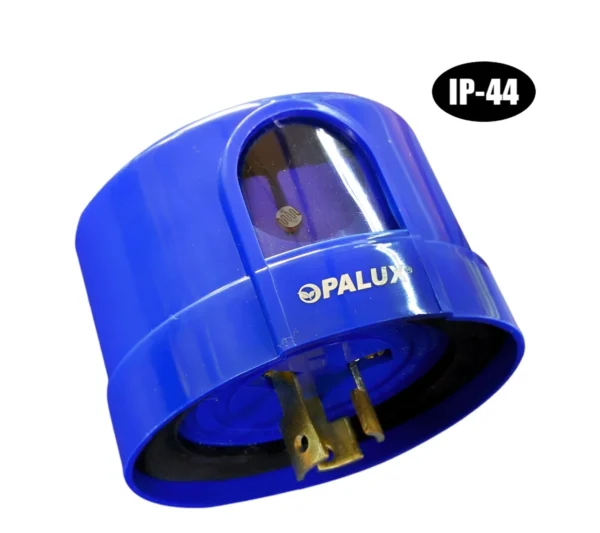 PEDESTAL PARA FOTOCELDA CIRCULAR 3PIN "OPALUX" PARA LUMINARIAS CON SOCKET 110-240V IP4